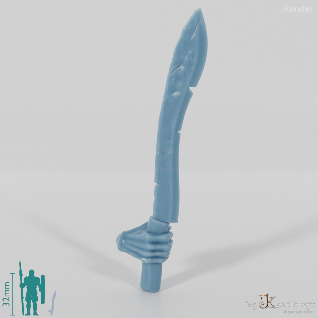 Orc sword E with hand