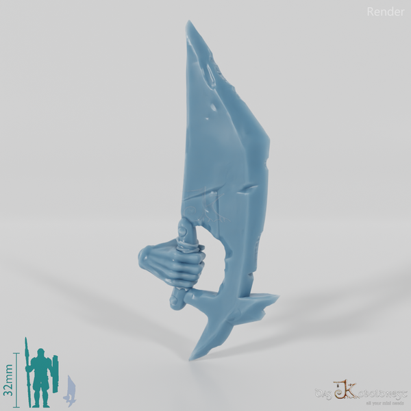 Ork-Schwert F mit Hand