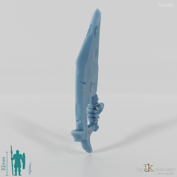 Ork-Schwert F mit Hand