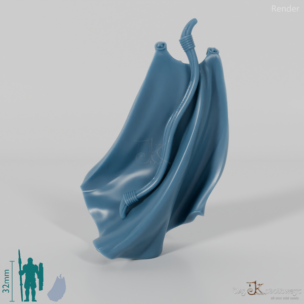 Halfling Cloak A with bow