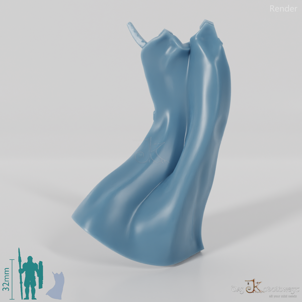 Dwarven cloak with short bow