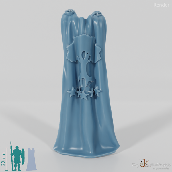 Human cape with coat of arms B (Gonthan)