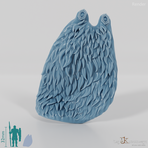 Dwarven cloak with fur