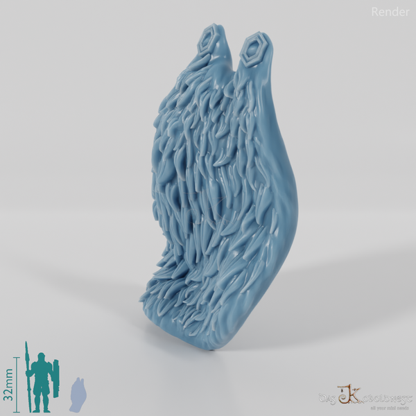 Dwarven cloak with fur