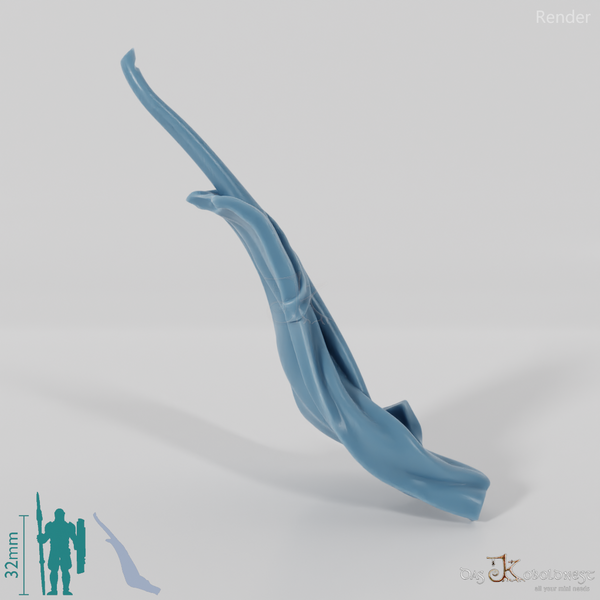 Elven cloak with longbow