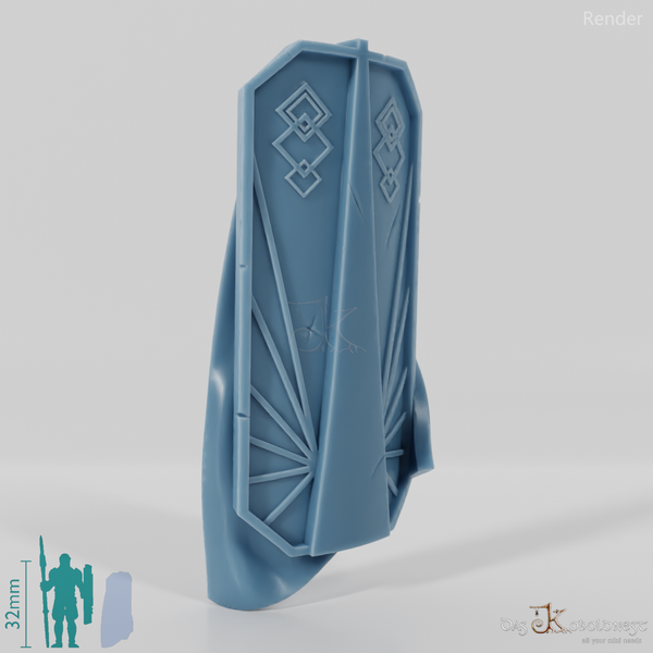 Dwarven cloak with pavese