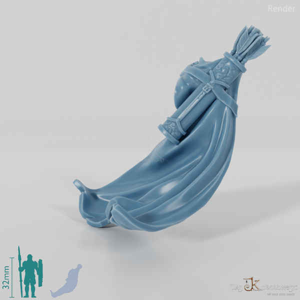 Human cloak with quiver (Gonthan)