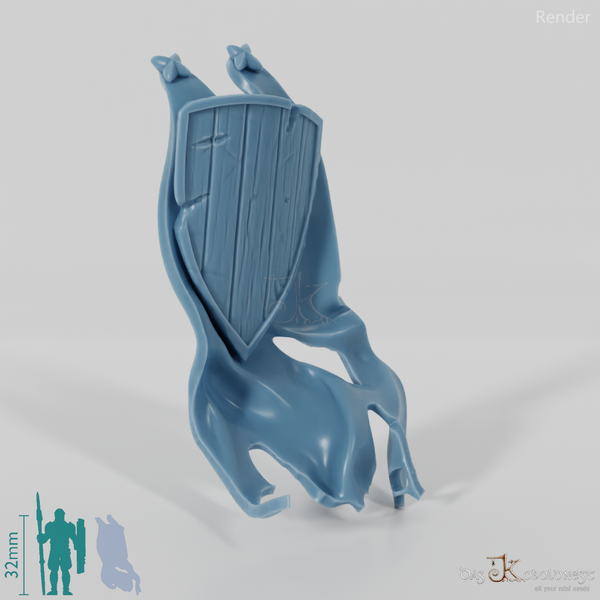 Ghost Cloak with Shield A