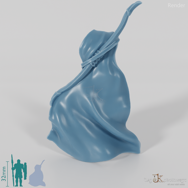 Elven cloak with short bow