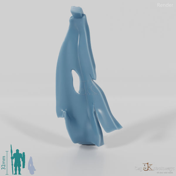 Halbork-Umhang, zerfetzt