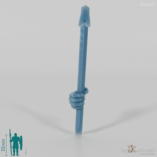 Halfling crowbar with hand