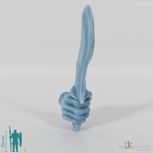 Orc dagger E with hand (blade on top)
