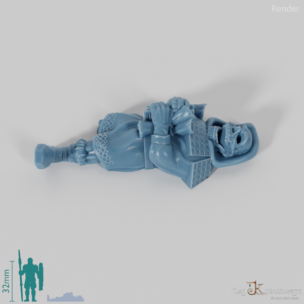 Dead dwarven scholar