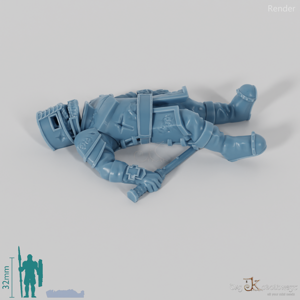 Dead Dwarven Warrior 2