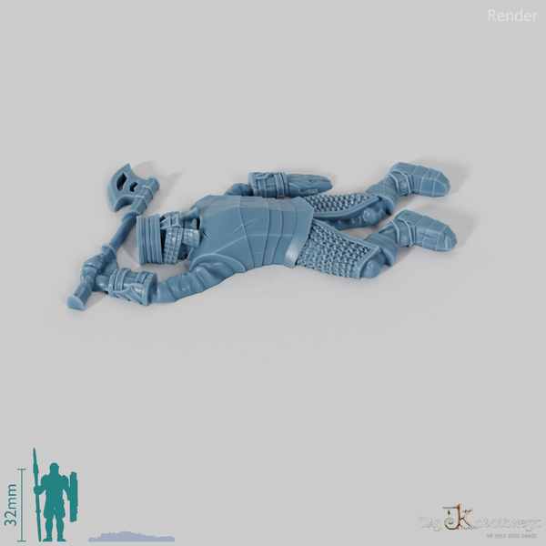 Dead Dwarven Warrior 3