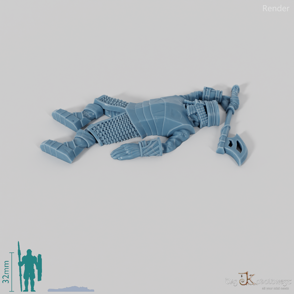 Dead Dwarven Warrior 3