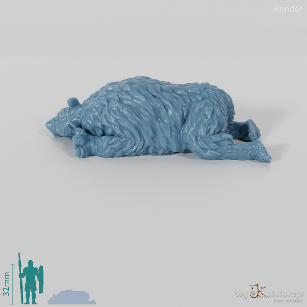 Coelodonta - Dead woolly rhinoceros calf