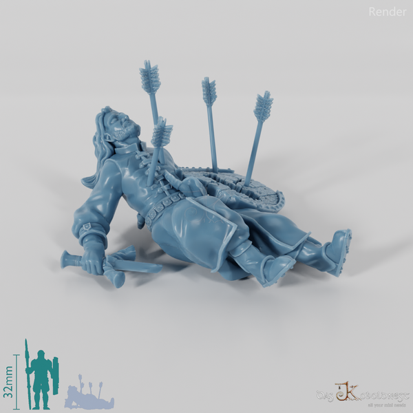 Barazan, Gefallener Held