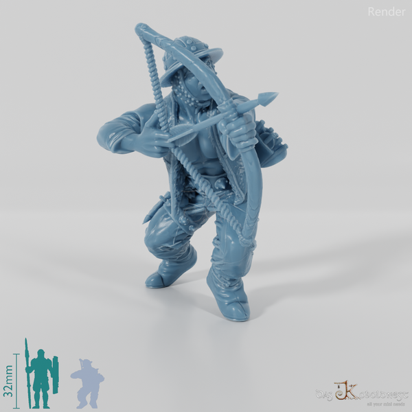 Banditen - Deserteur 02 mit Bogen