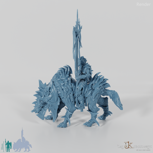 Orc - Tazbag on riding wolf