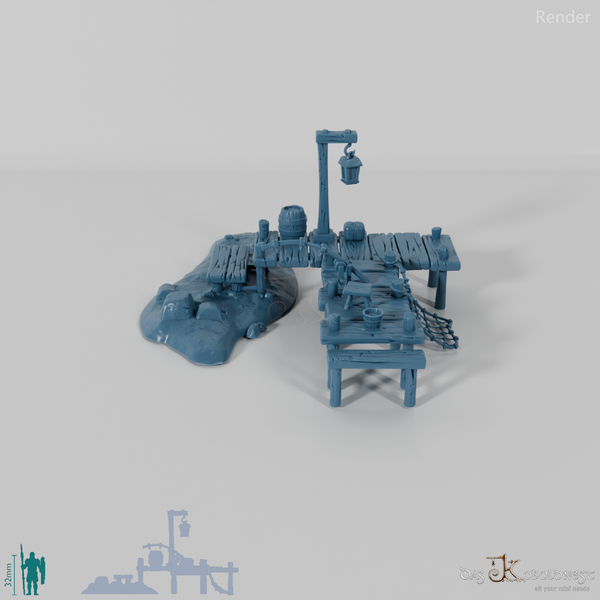 Bootsbauerei - Bootsanleger