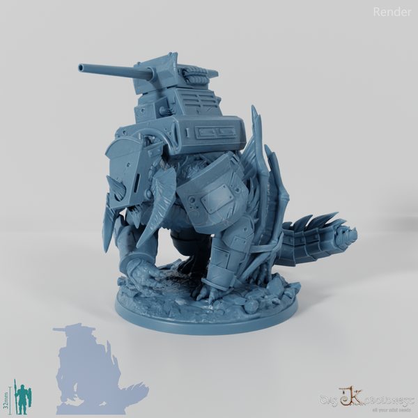 Belagerungsdrache - Gerüstet A 02