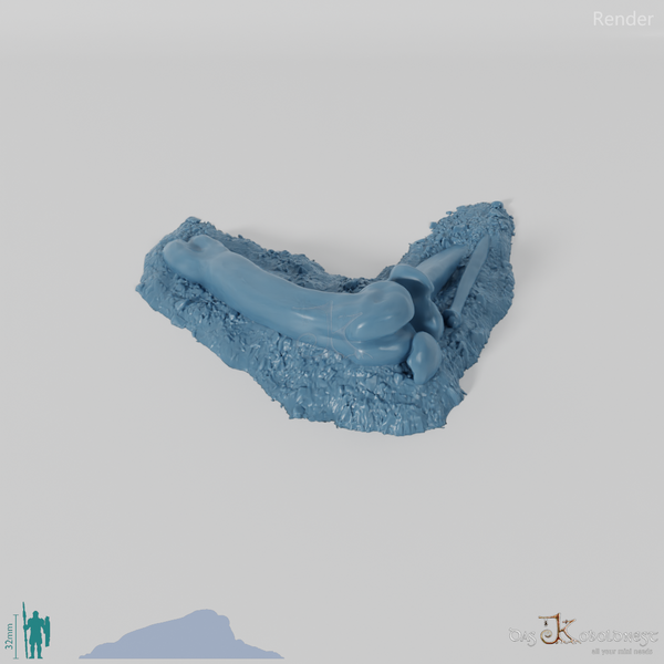 Dragon skeleton - knees