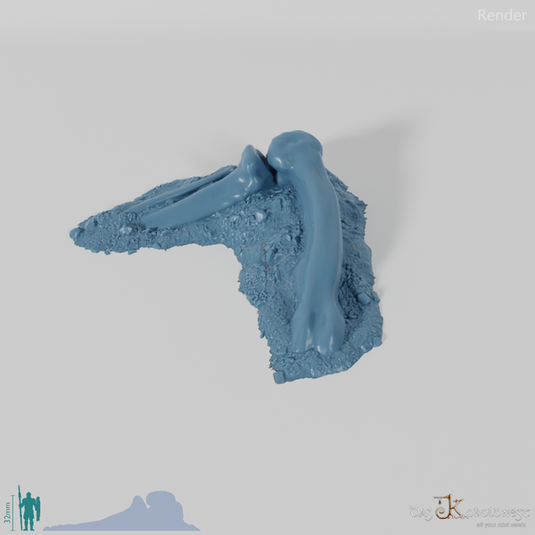 Dragon skeleton - knees