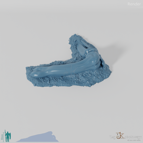 Dragon skeleton - knees