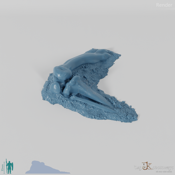 Dragon skeleton - knees