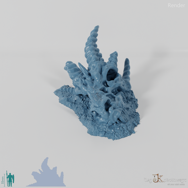 Dragon Skeleton - Skull A