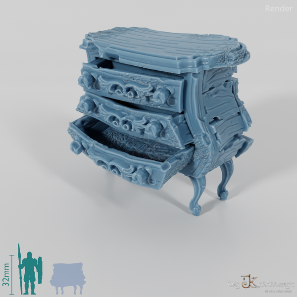 Cabinet - Modern chest of drawers B