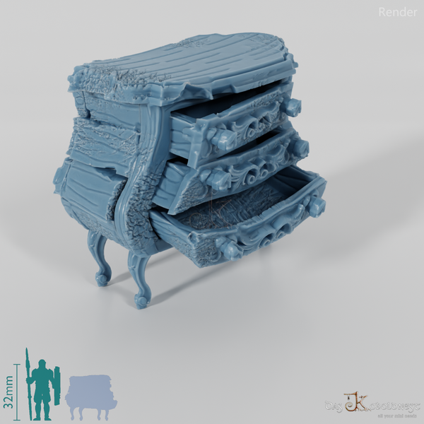 Cabinet - Modern chest of drawers B