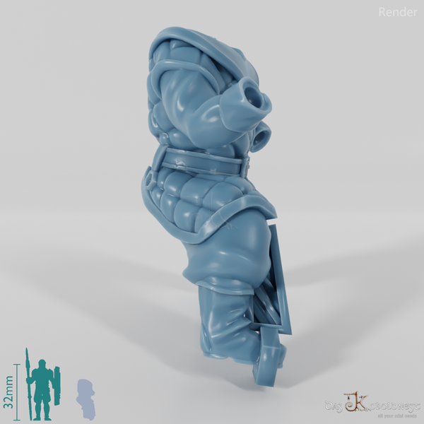 Modular Dwarven Ranger (Mounted)