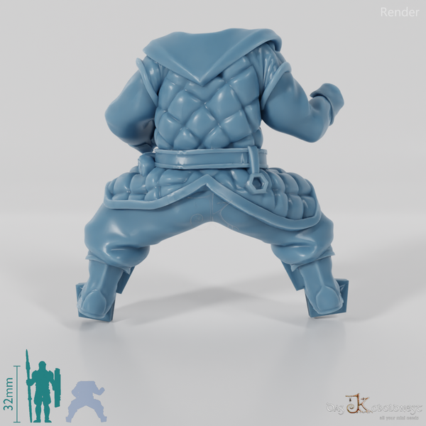 Modular Dwarven Ranger (Mounted)