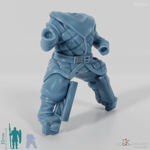 Modular Dwarven Ranger (Mounted)