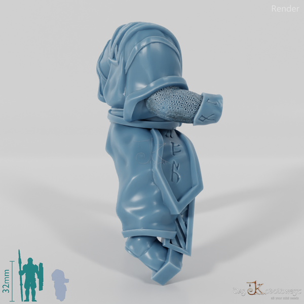 Modular Dwarven Runesmith (Mounted)