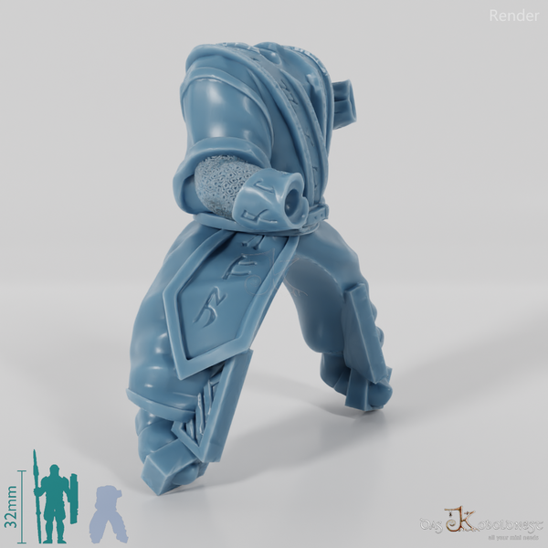 Modular Dwarven Runesmith (Mounted)