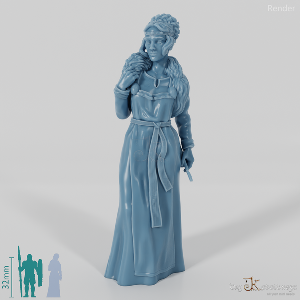 Eadwela, shieldmaiden of the horse lords