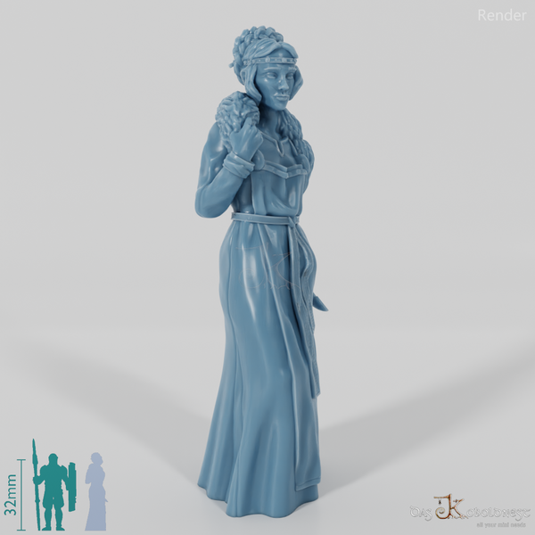 Eadwela, shieldmaiden of the horse lords