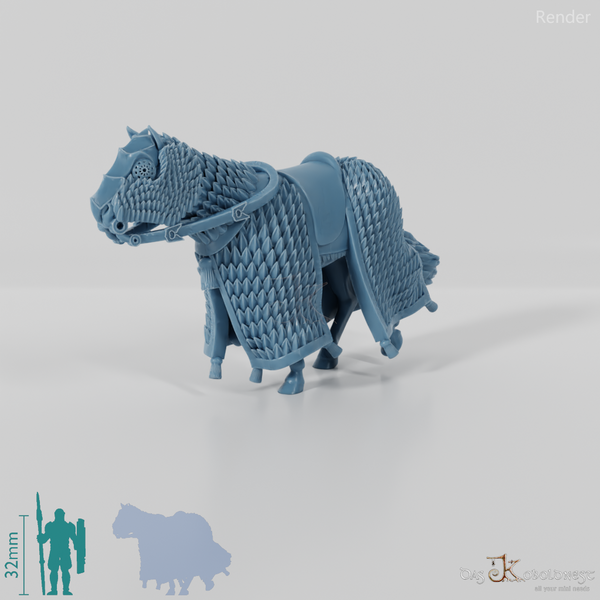 Pferd der Ostmenschen C