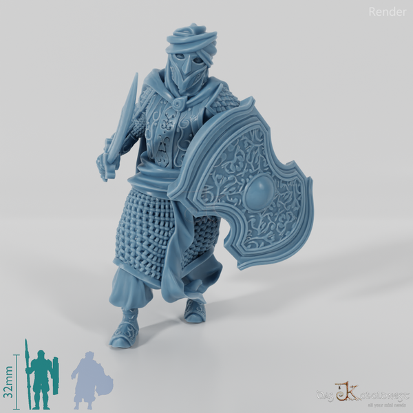 Eastern Men Swordsman 03