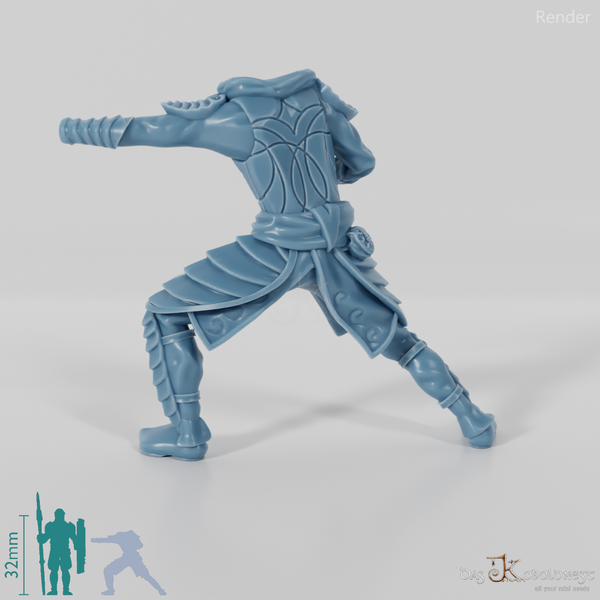 Modular Elven Warrior B