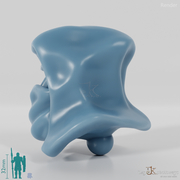 Elf Head - Male with veiled helmet