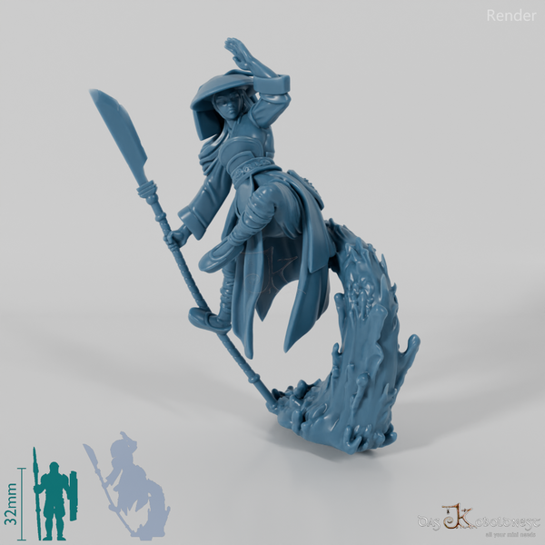 Human Battle Monk 02 (Female)