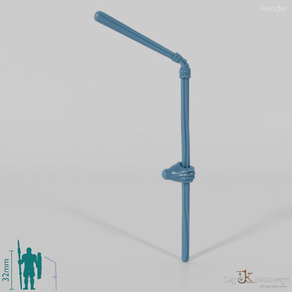 Halfling flail with hand