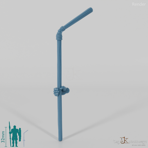 Halfling flail with hand