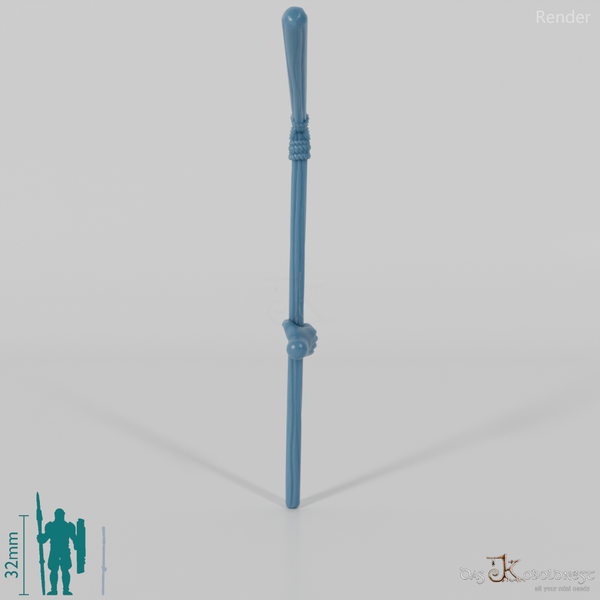 Halfling flail with hand