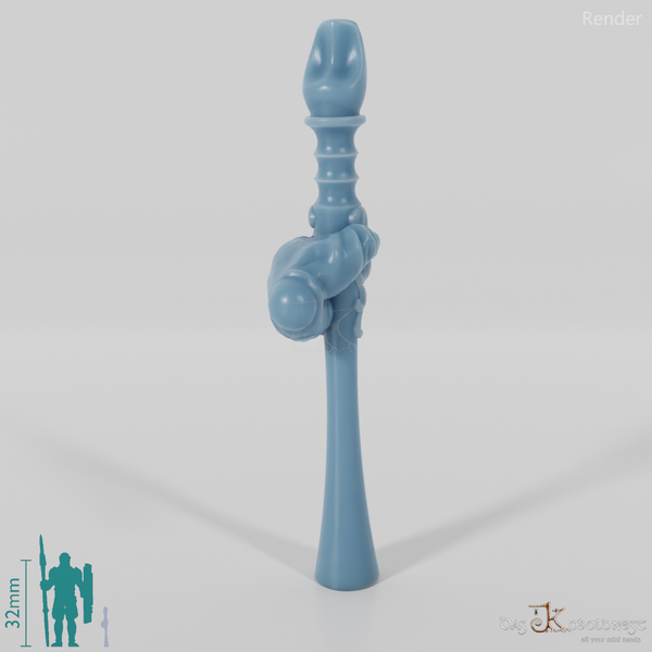 Fairy flute with hand