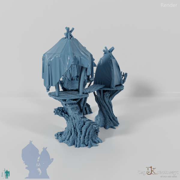 Oak Forest - Treehouse Settlement (Modular)